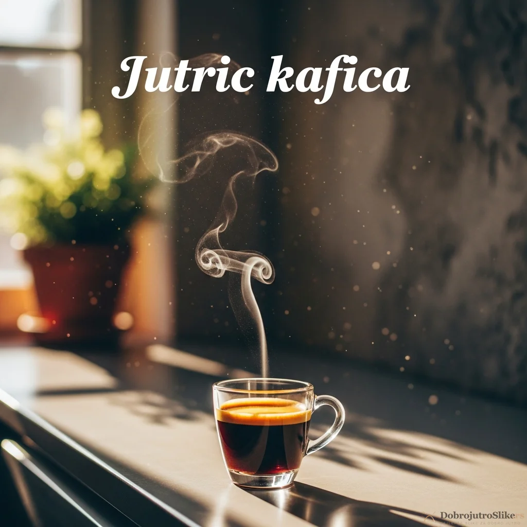 Šoljica aromatičnog espresa spremna da probudi čula i donese energiju.