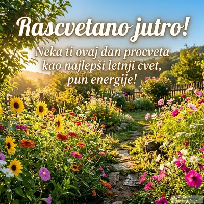 Živopisno letnje cveće koje zrači energijom i svežinom.