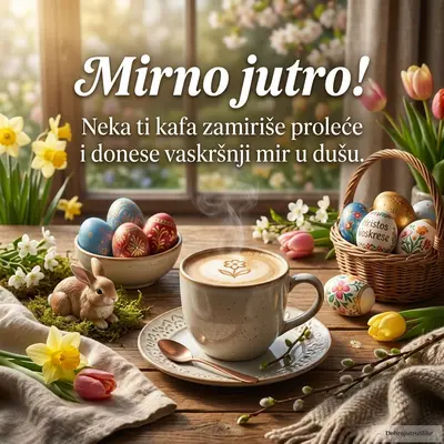Dobro jutro slika - Kafa