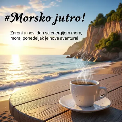 Dobro jutro slika - More