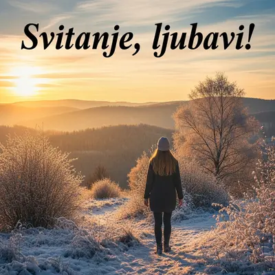 Predivna slika planina u proleće, romantična i energična atmosfera.