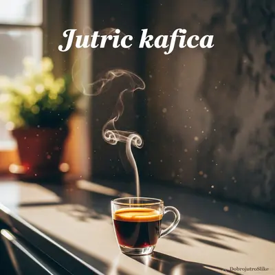 Šoljica aromatičnog espresa spremna da probudi čula i donese energiju.