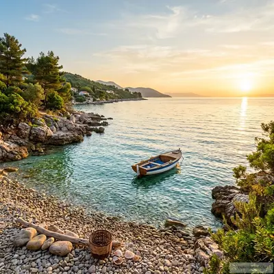 Dobro jutro: Veselo letnje more obasjano suncem.