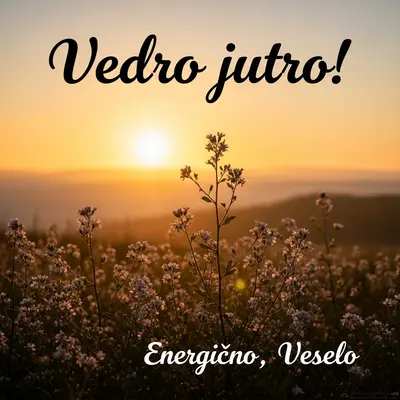 Prelepa slika energičnog i veselog prolećnog izlaska sunca.